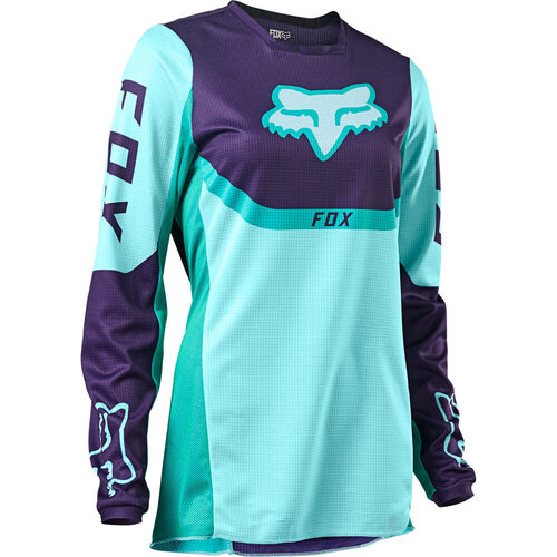 Fox 2021 180 Voke Ladies Jersey Aqua