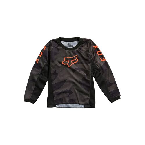 Fox 2021 180 Trev Kids Jersey Black Camo