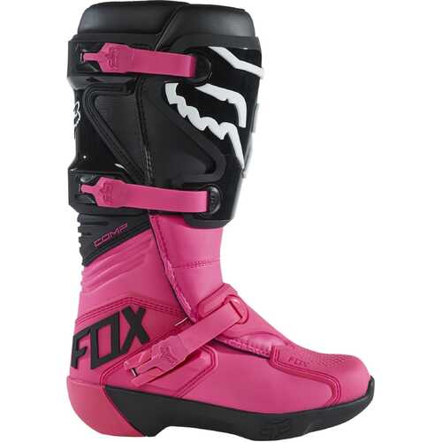 Fox MX23 Ladies Comp Boot Buckle Black/Pink