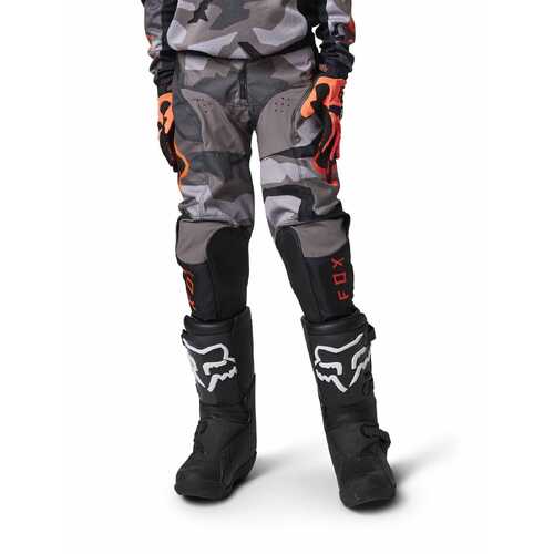 Fox MX23 Youth 180 Bnkr Pant Grey Camo 