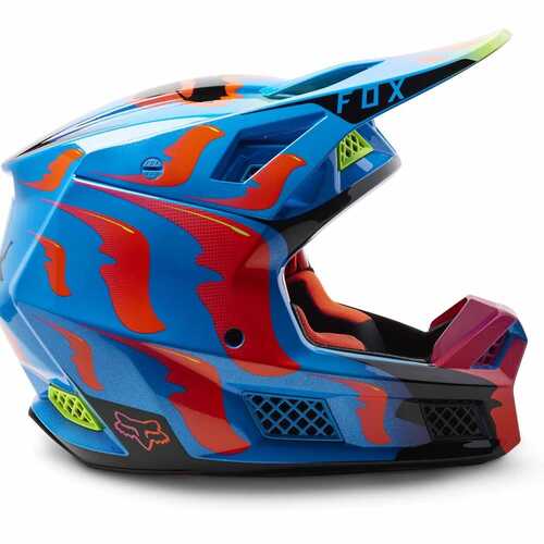 Fox MX23 V3 RS Eyeris Helmet Multicolour