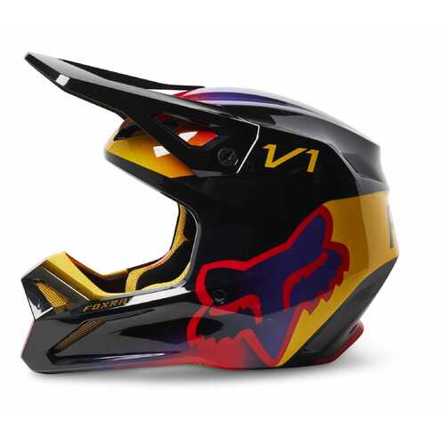 Fox MX23 V1 Toxsyk Helmet Black