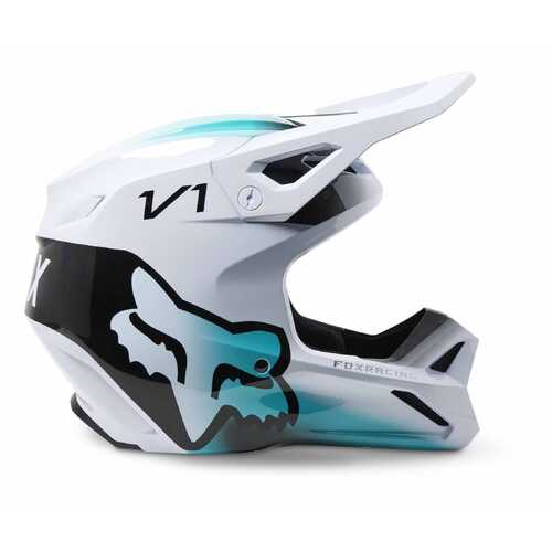 Fox MX23 V1 Toxsyk Helmet White