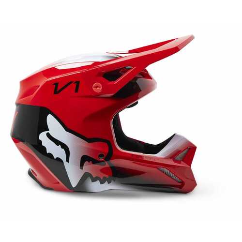 Fox MX23 V1 Toxsyk Helmet Flo Red