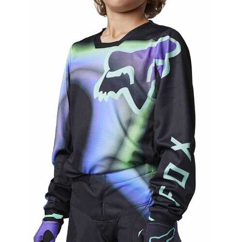 Fox MX23 Youth 180 Toxsyk Jersey Black