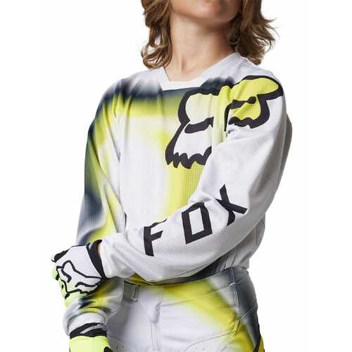 Fox MX23 Youth 180 Toxsyk Jersey Flo Yellow