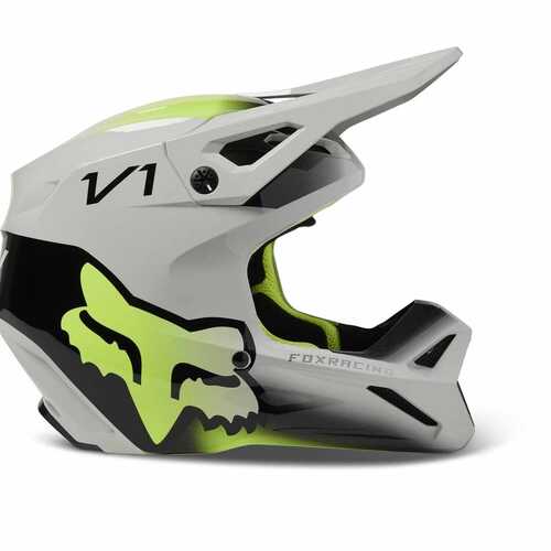 Fox MX23 Youth V1 Toxsyk Helmet Steel Grey