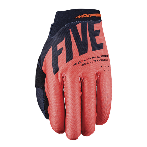 Five 'MXF2 Evo' MX Gloves - Split Black/Orange
