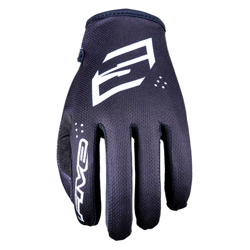 Five 'MXF4' MX Gloves - Mono Black