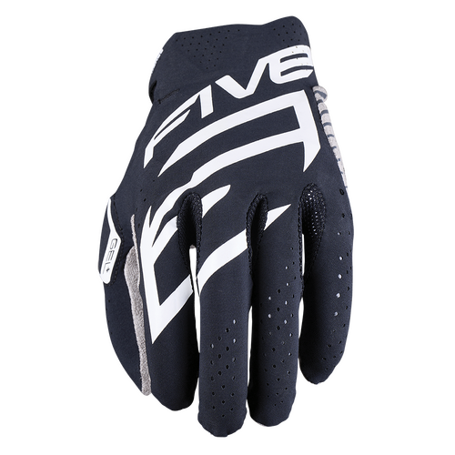 Five 'MXF Race' MX Gloves [Closed Track Only] - Black