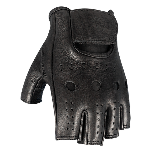 MotoDry 'Fingerless' Leather Road Gloves