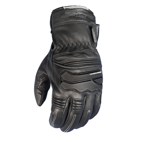 MotoDry 'Thredbo' Leather Winter Road Gloves