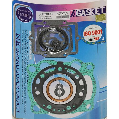 Whites Gasket Set Top Kawasaki KX250 01-04