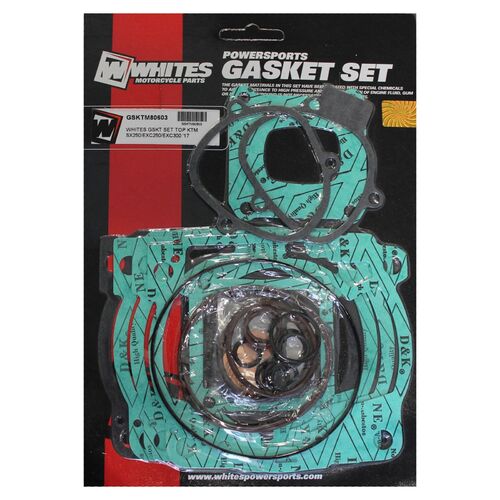 Whites Gasket Set Top KTM Sx250/Exc250/Exc300 '17