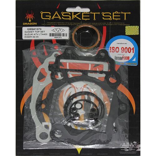 Whites Gasket Set Top Suzuki LT-A400 Eiger / 4WD 02-07