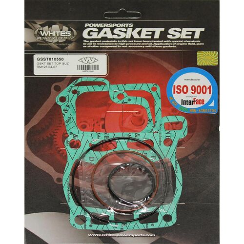 Whites Gasket Set Top Suzuki RM125 04-07