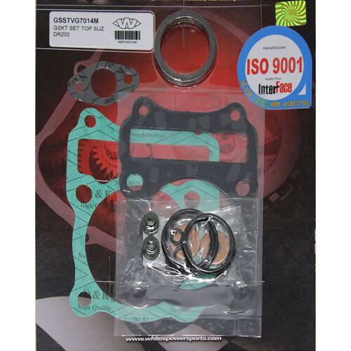 Whites Gasket Set Top Suzuki DR200