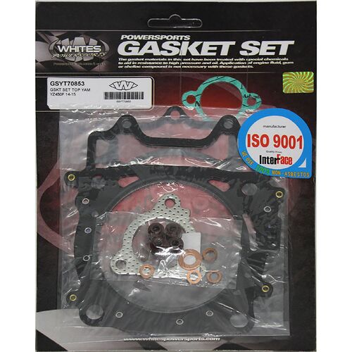 Whites Gasket Set Top Yamaha YZ450F 14-15