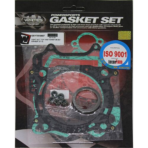 Whites Gasket Set Top Yamaha YZ450F 06-09 / WR450F 07-15