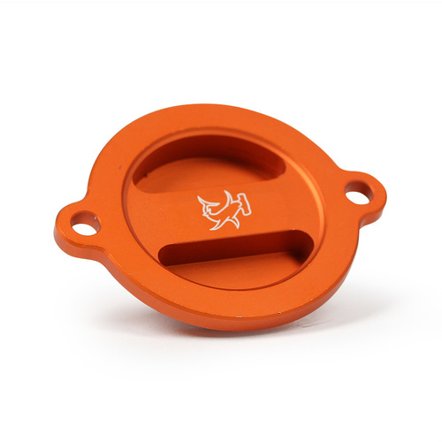 Hammerhead KTM 450-500 XC-W 2012-2014 Oil Filter Cover Orange