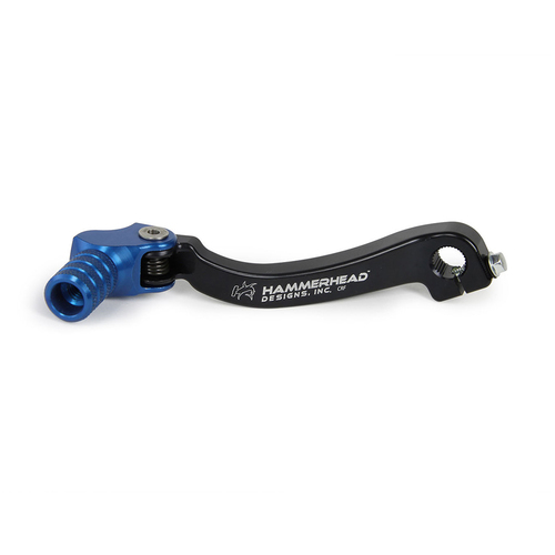 Hammerhead Honda CRF 150 R 2007-On Gear Lever With Customisable Knurled Tip Blue