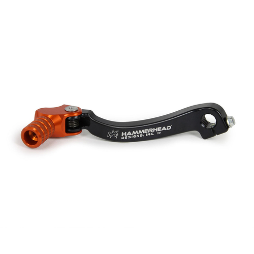 Hammerhead Honda CRF 150 R 2007-On Gear Lever With Customisable Knurled Tip Orange