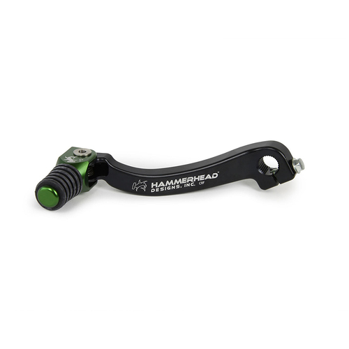 Hammerhead Honda CRF 250 X 2004-2015 Gear Lever With Customisable Rubber Tip Green