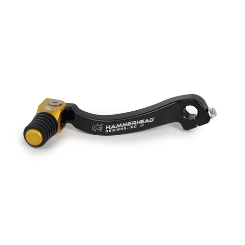 Hammerhead Honda CRF 250 R 2010-On Gear Lever With Customisable Rubber Tip Gold