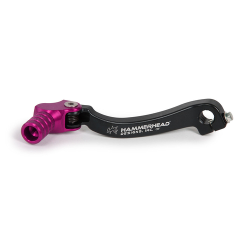 Hammerhead Honda CRF 450 R 2002-2008 Gear Lever With Customisable Knurled Tip Pink