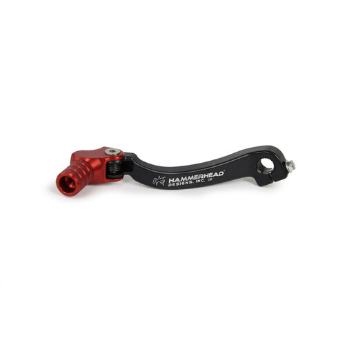 Hammerhead Honda CRF 450 R 2002-2008 Gear Lever With Customisable Knurled Tip Red