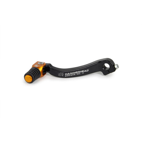 Hammerhead Honda CRF 450 R 2002-2008 Gear Lever With Customisable Rubber Tip Orange