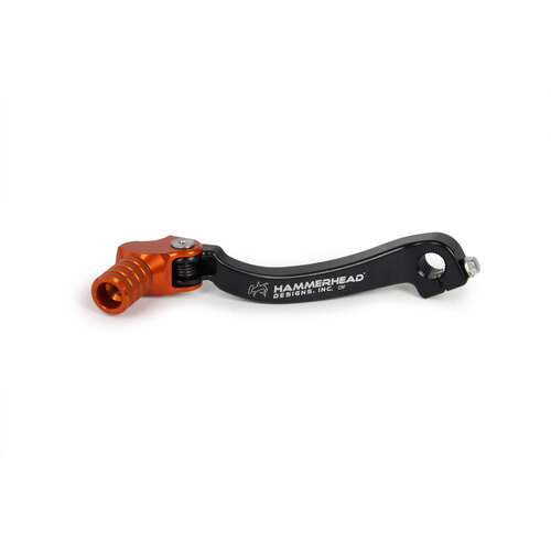 Hammerhead Honda CRF 450 R 2002-2008 Gear Lever With Customisable Knurled Tip Orange