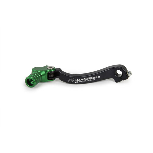 Hammerhead Honda CRF 450 R 2009-2016 Gear Lever With Customisable Knurled Tip Green