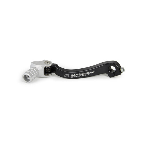 Hammerhead Suzuki DRZ 400 E/S 2000-On Gear Lever With Customisable Knurled Tip Silver