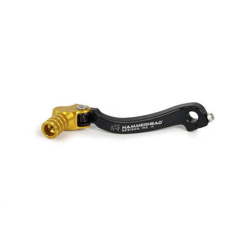 Hammerhead Suzuki DRZ 400 E/S 2000-On Gear Lever With Customisable Knurled Tip Gold