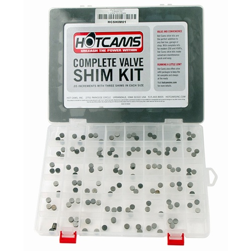 7.48mm Complete shim kit