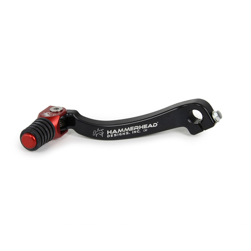 Hammerhead KTM SXF-EXC-F 250-350 2011-On Gear Lever With Customisable Rubber Tip Red