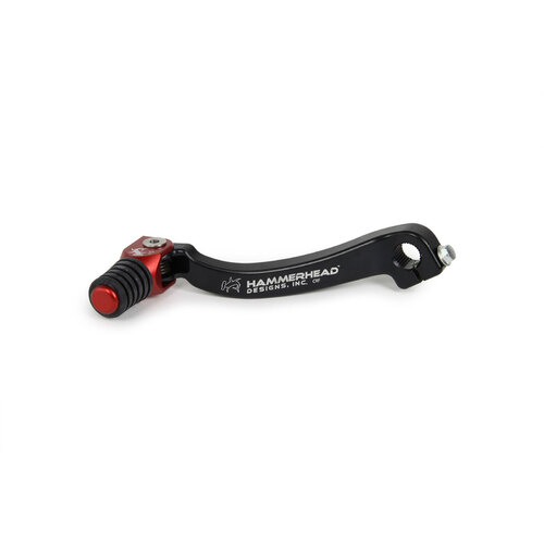 Hammerhead KTM SX 125-150 1990-2015 Gear Lever With Customisable Rubber Tip Red