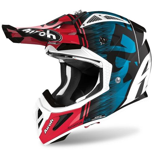 Airoh 'Aviator Ace Kybon' MX Helmet