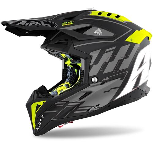 Airoh 'Aviator 3 Rampage' MX Helmet