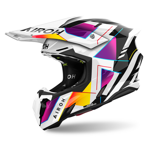 Airoh 'Twist 3 Rainbow' MX Helmet