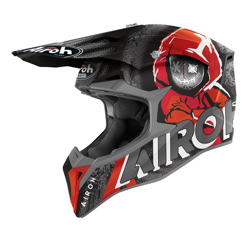 Airoh 'Wraap Alien Graphic' MX Helmet