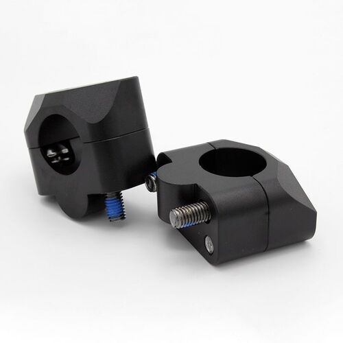 Whites Handlebar Mount 1-1/8 Taper Adaptor Black