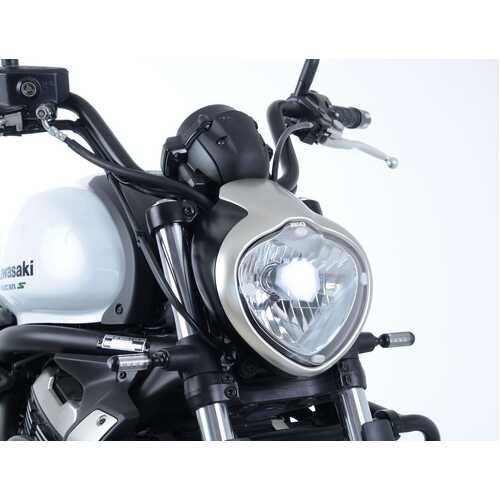 Headlight Shield, Kawasaki 650 Vulcan S (Clear)