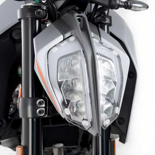 Headlight Shields (pair), KTM 790 Duke (Clear)