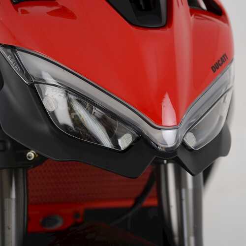 Headlight Shields (pair), Ducati Streetfighter V4 '20- (Clear)