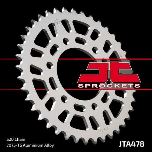 JT Alum. Racing Sprocket - JTA478.40 (40T 520)