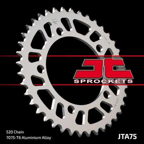 JT Alum. Racing Sprocket - JTA75.44 (44T 520)