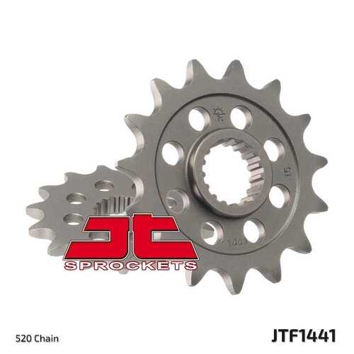 JT Front Steel Sprocket - JTF1441.13SC (13T 520 - Self-Cleaning)