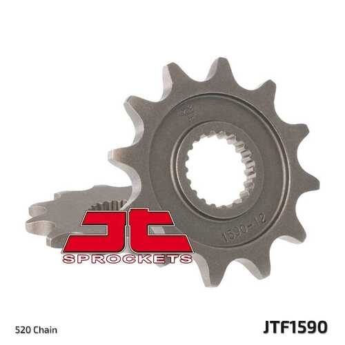 JT Front Steel Sprocket - JTF1590.14SC (14T 520 - Self-Cleaning)